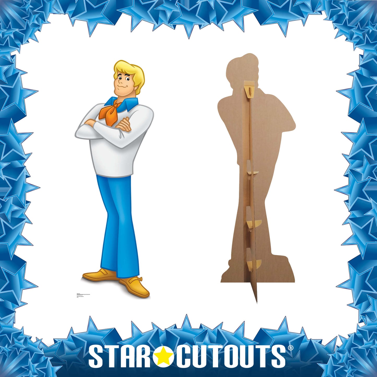 SC685 Fred Cardboard Cut Out Height 176cm