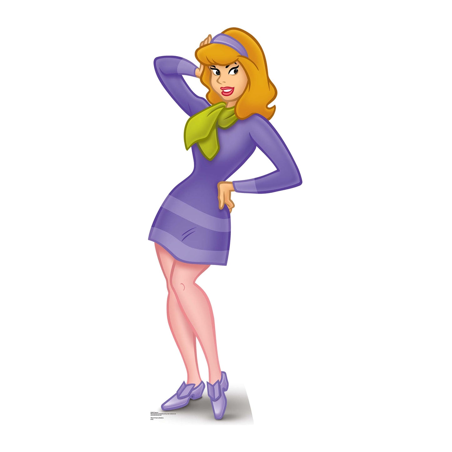 SC687 Daphne Cardboard Cut Out Height 152cm