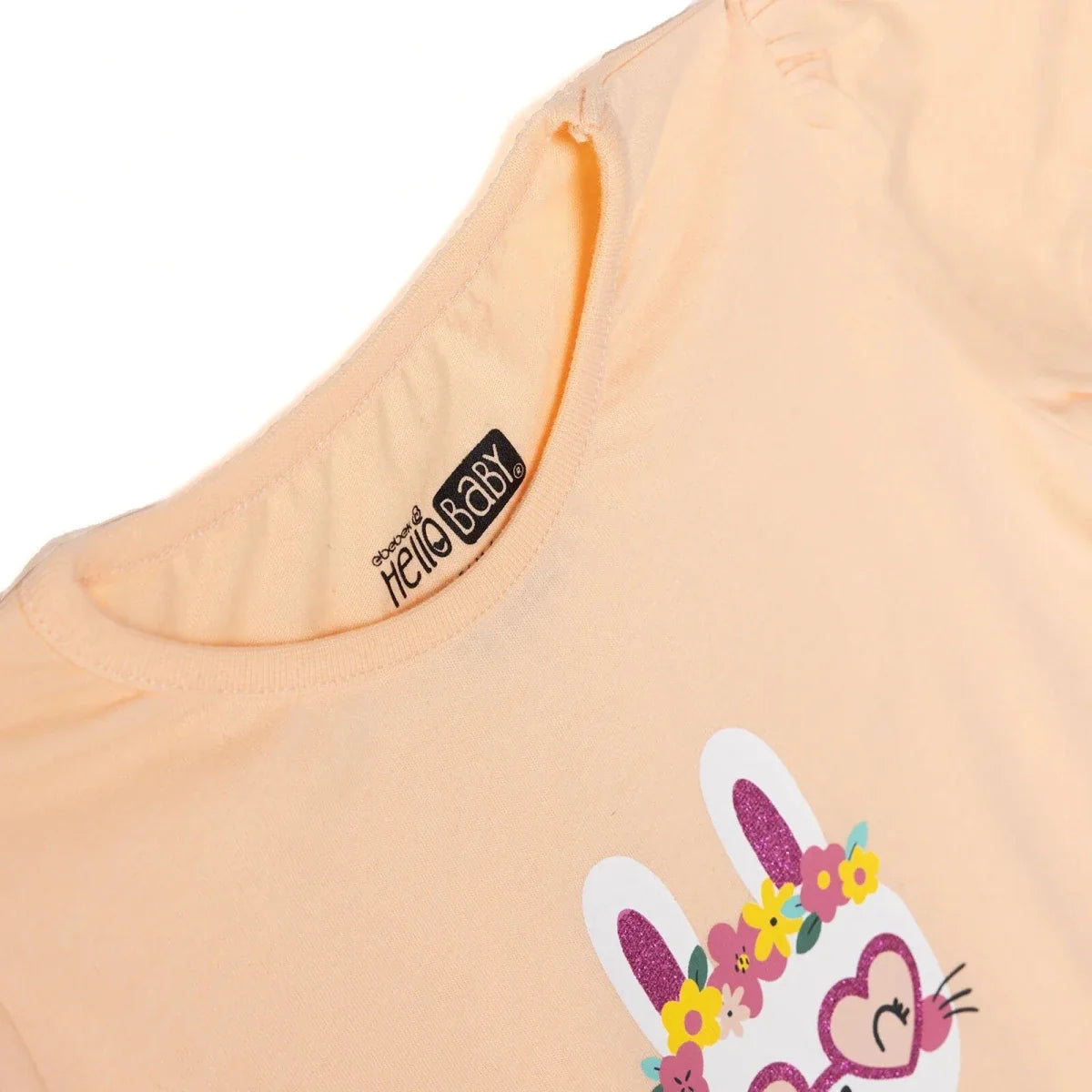 HelloBaby Short Sleeve Jersey Baby T-Shirt (3-6 Months to 3-4 Years)