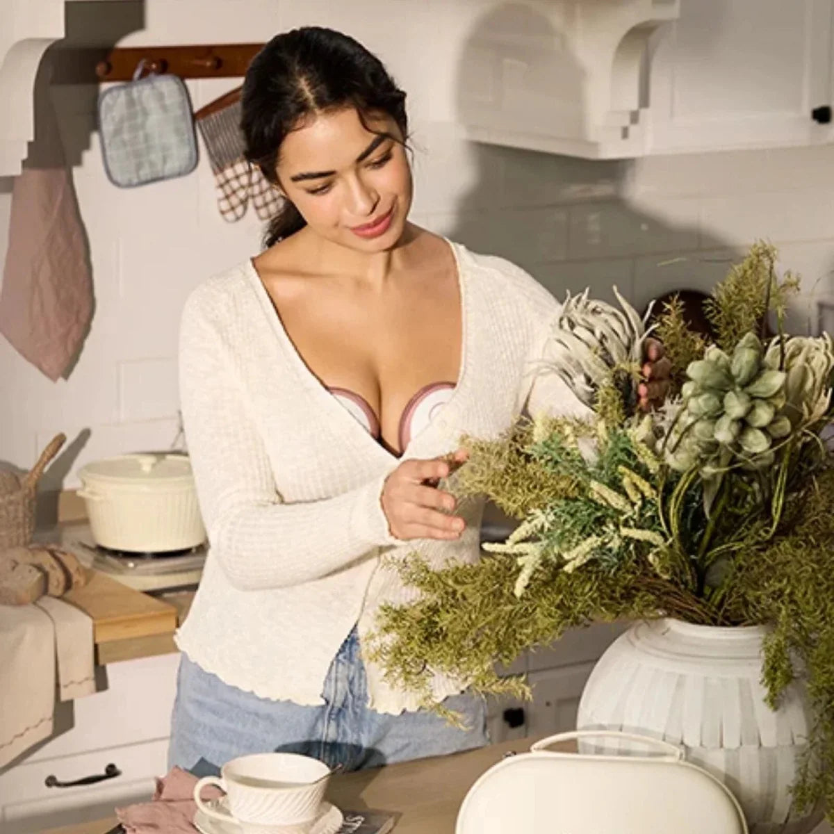 Momcozy M6 Mobile Style Double Wearable Electric Breast Pump