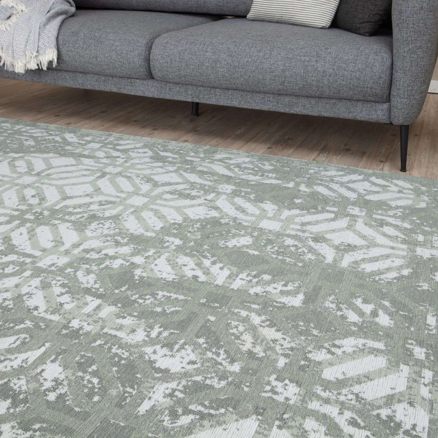 Washable Rug Carina Green | 6934