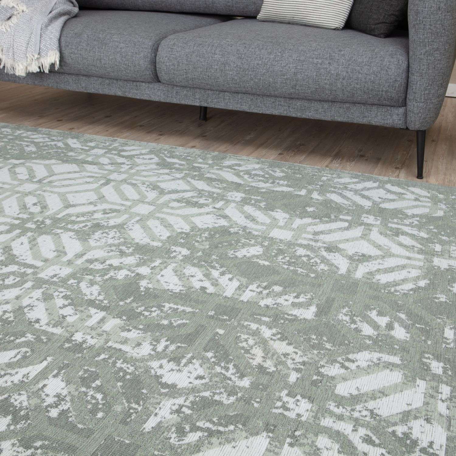 Washable Rug Carina Green | 6934