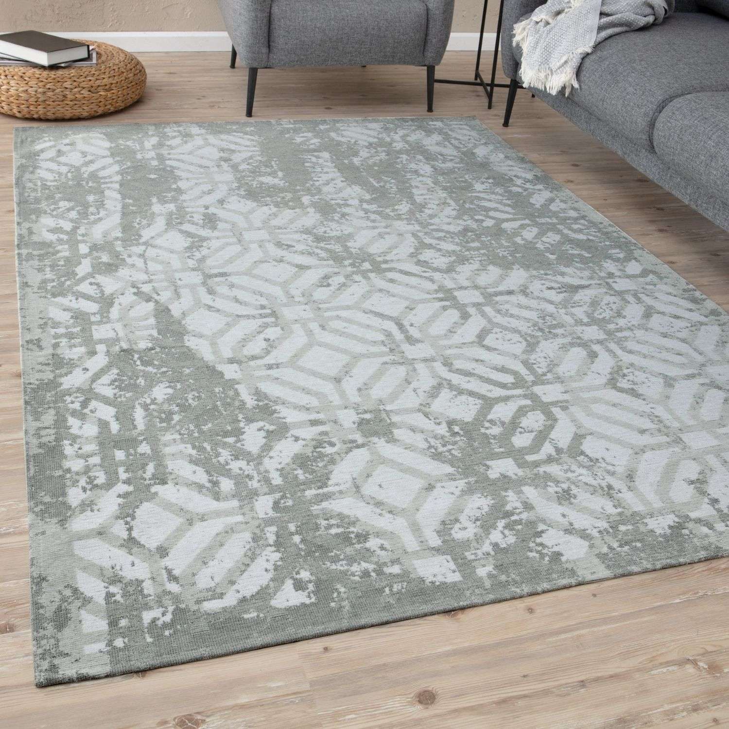 Washable Rug Carina Green | 6934