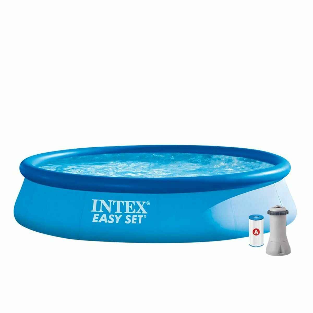 Inflatable pool Intex Easy Set 7290 l Circular 396 x 84 cm