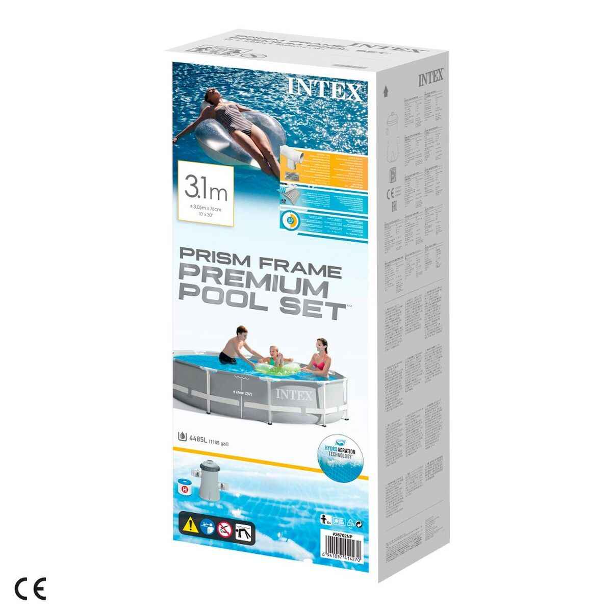Removable pool Intex Prism Frame 26702NP 305 x 76 x 305 cm