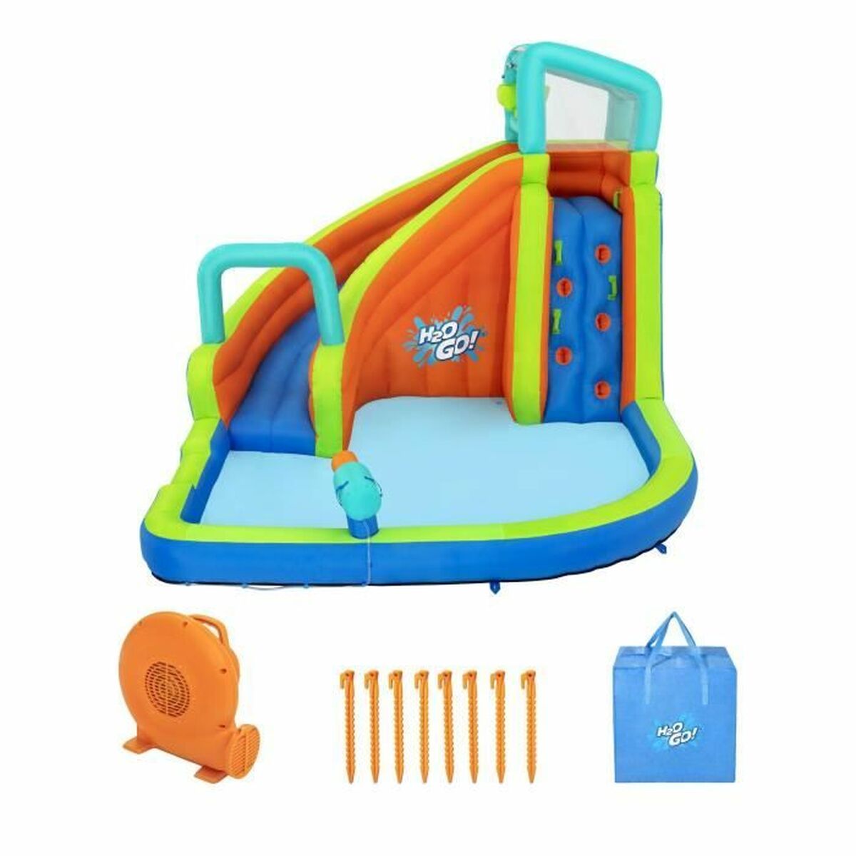 Bestway Inflatable Water Park Pool 365x320x240 cm + 5 Years Garden 53408