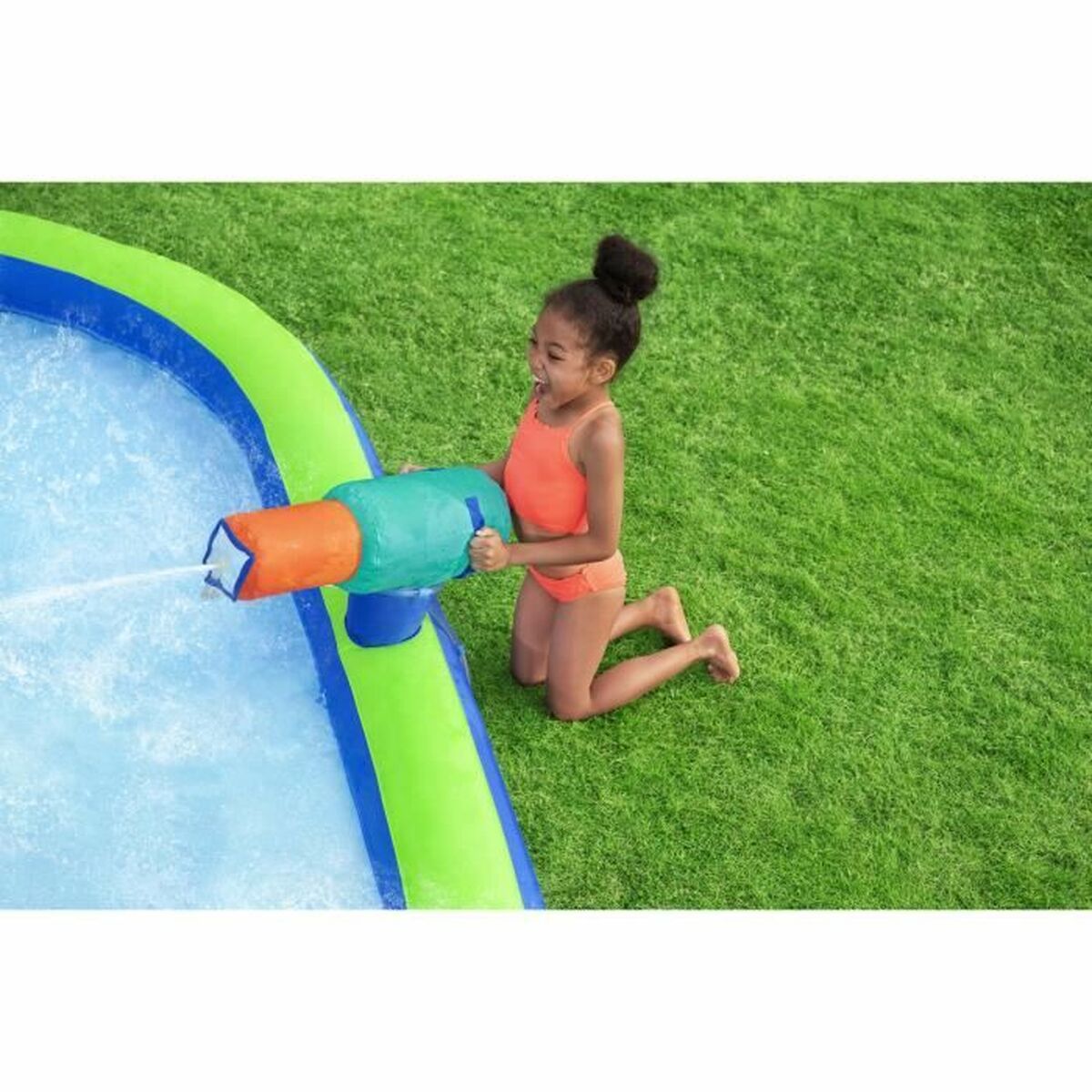 Bestway Inflatable Water Park Pool 365x320x240 cm + 5 Years Garden 53408