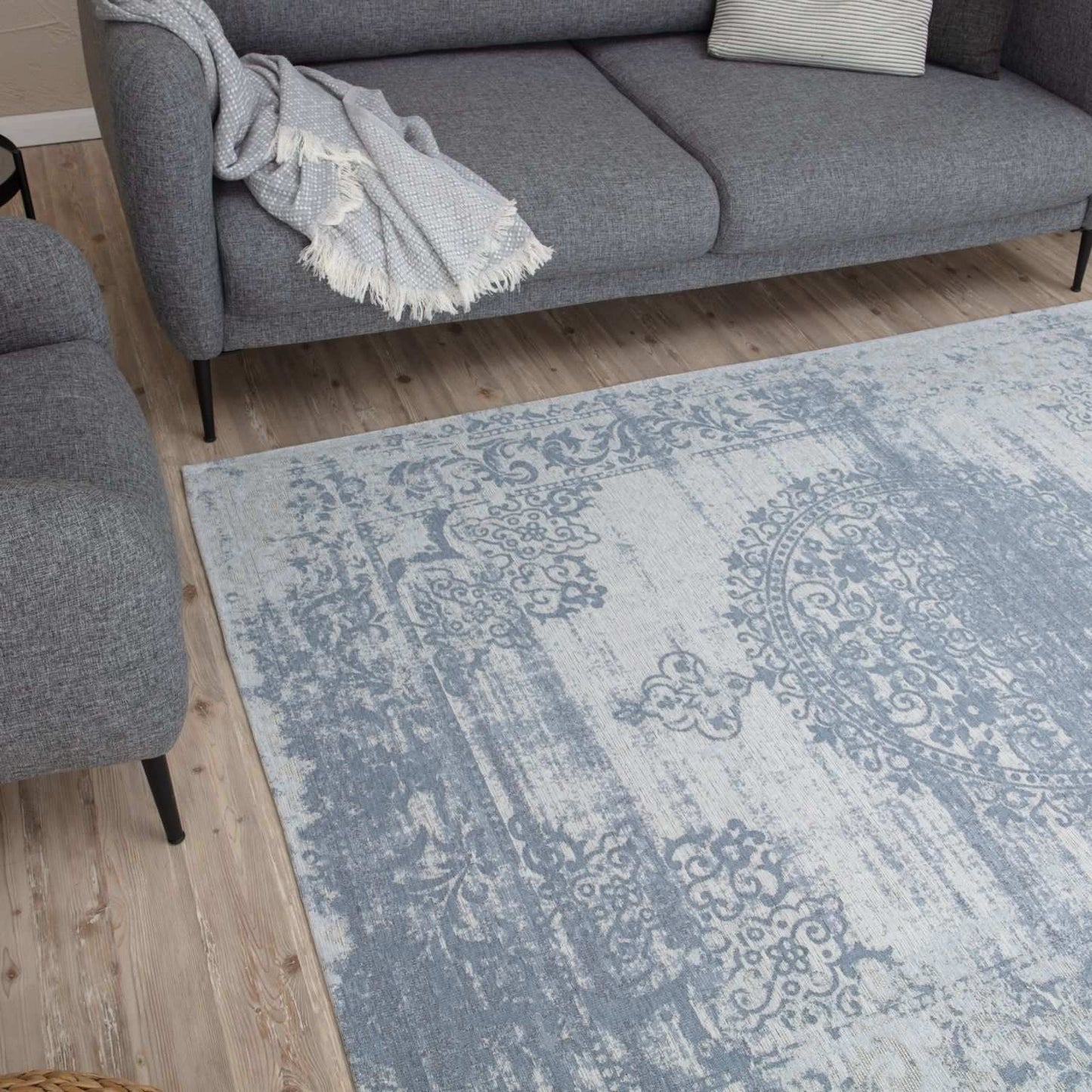 Washable Rug Carina Blue | 6945