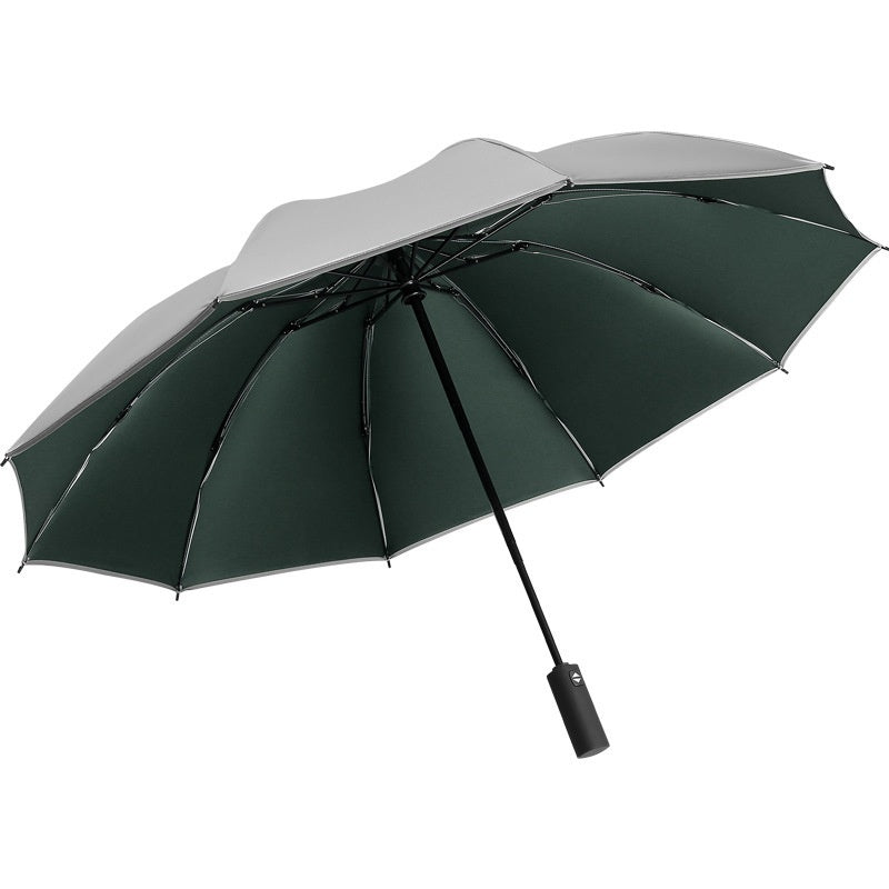 Compact Reversible Automatic Umbrella with UV Protection