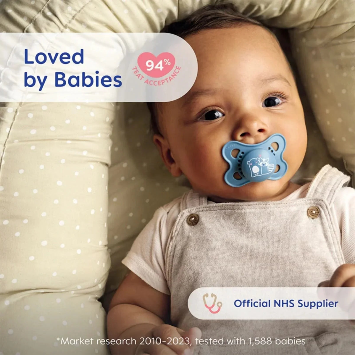 MAM Start Soother 0-2 months Pack of 2 - Pink