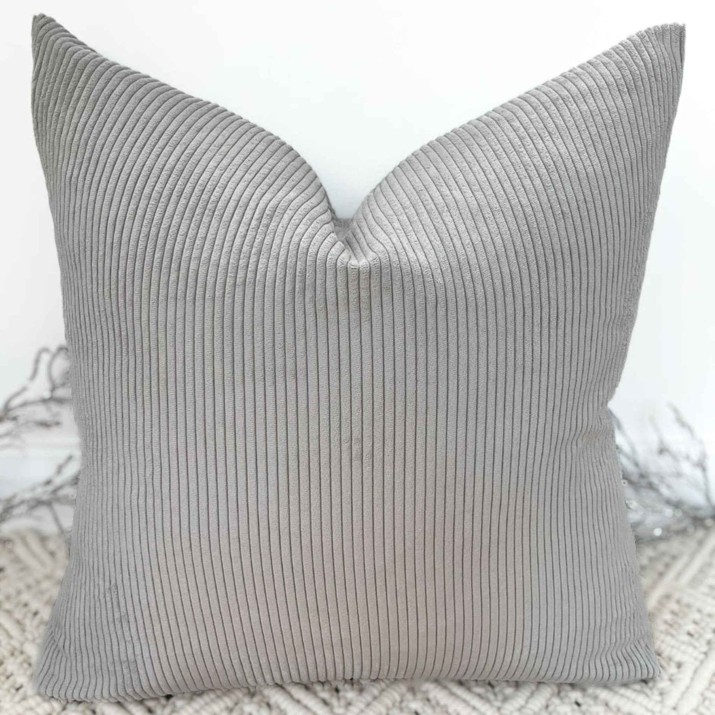 The Couture Cushion - The Grey Carolina - Style No. 40