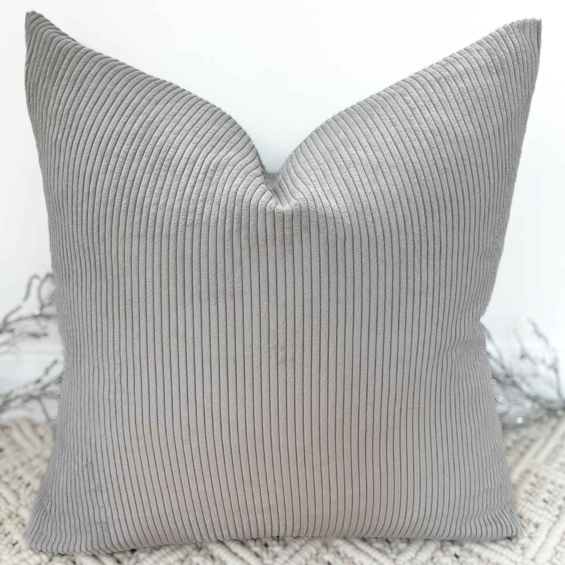 The Couture Cushion - The Grey Carolina - Style No. 40