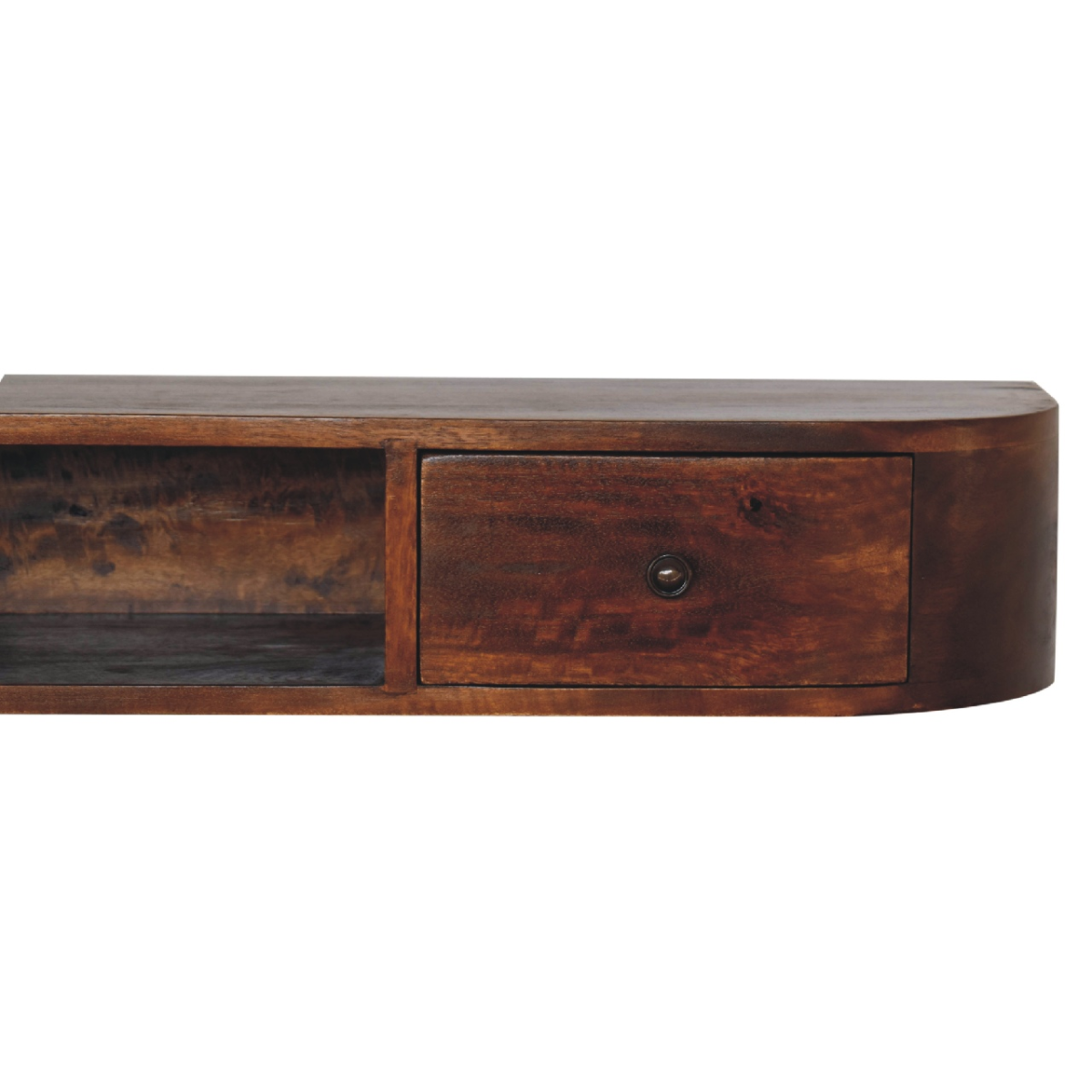 Artisan Furniture Solid Wood Lunar 2 Drawer Wall Mounted Console