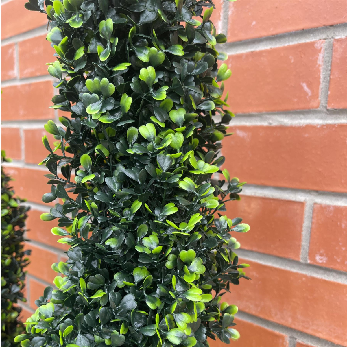 120cm Artificial Natural Boxwood Spiral Topiary