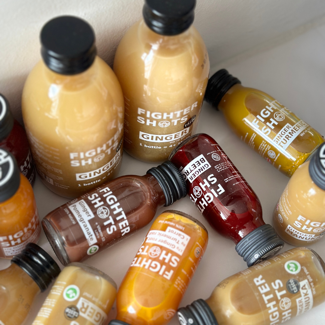 Fighter Shots 100% VEGAN Ginger + Beetroot