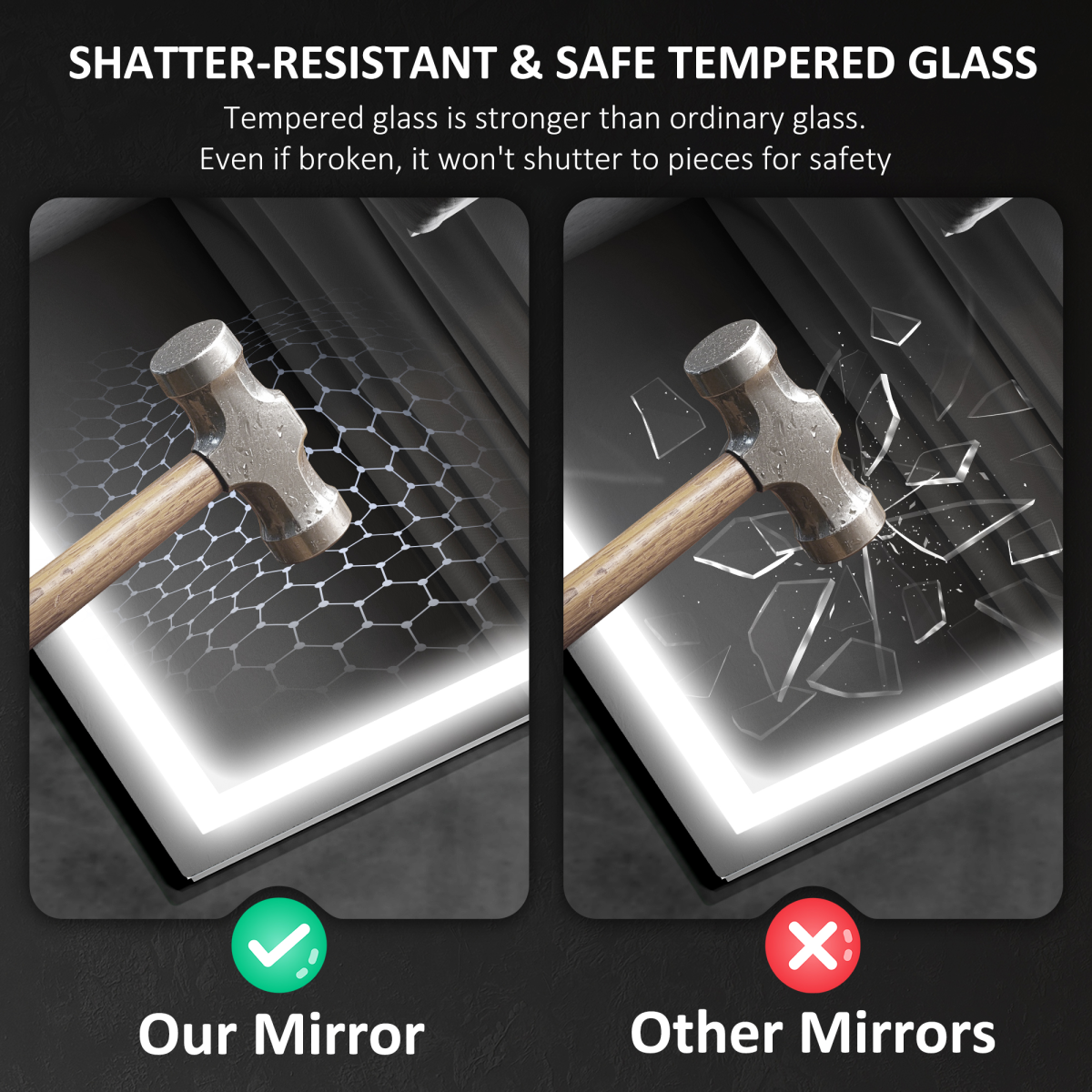 Bathroom Cabinet with Mirror