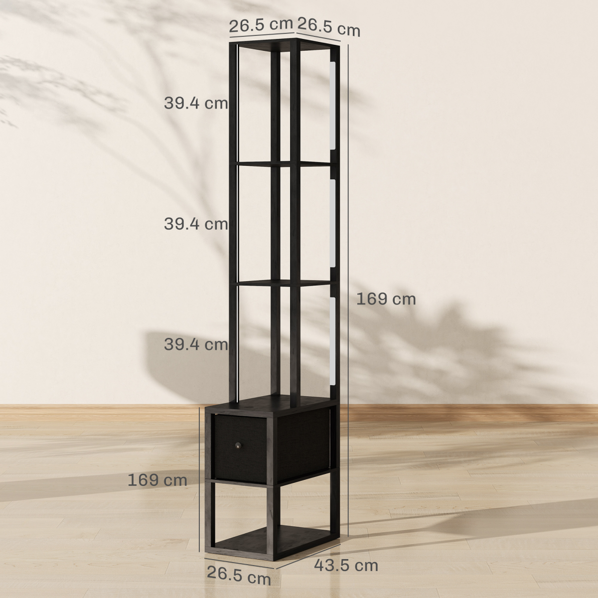 Bathroom Storage Cabinet-White