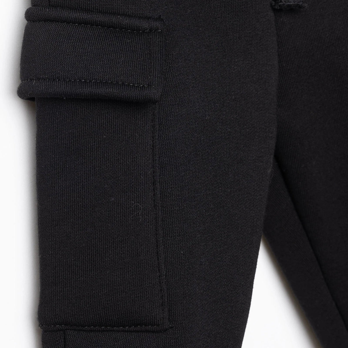 HelloBaby Ribbed Cuff Brushed Back Sweat Baby Joggers (3-6 Months to 4-5 Years)