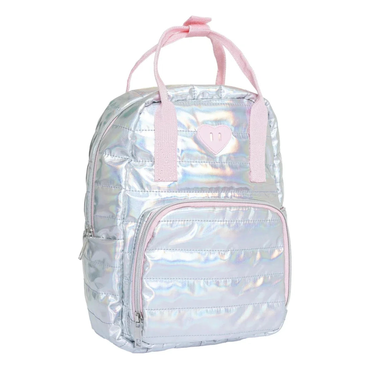 HelloBaby Heart Print Zip-Up Kids Bag (One Size)