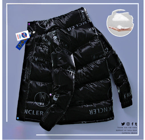 Fashion Trendy Warm Youth Hooded Jacket