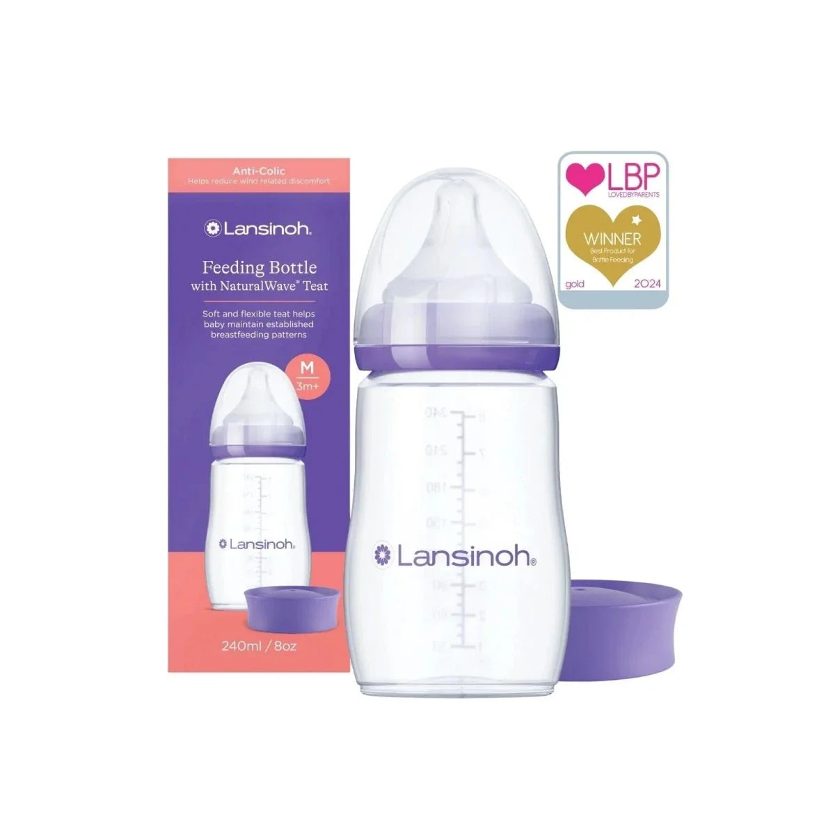 Lansinoh Feeding Bottle 240ml