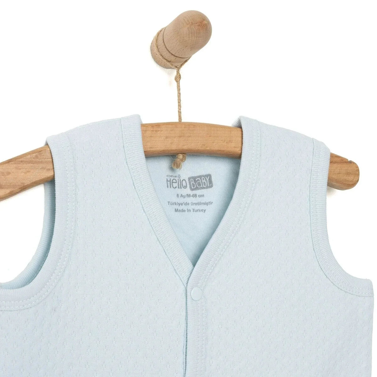 HelloBaby Crew Neck Quilted Baby Gilet (3 Months to 2 Years)