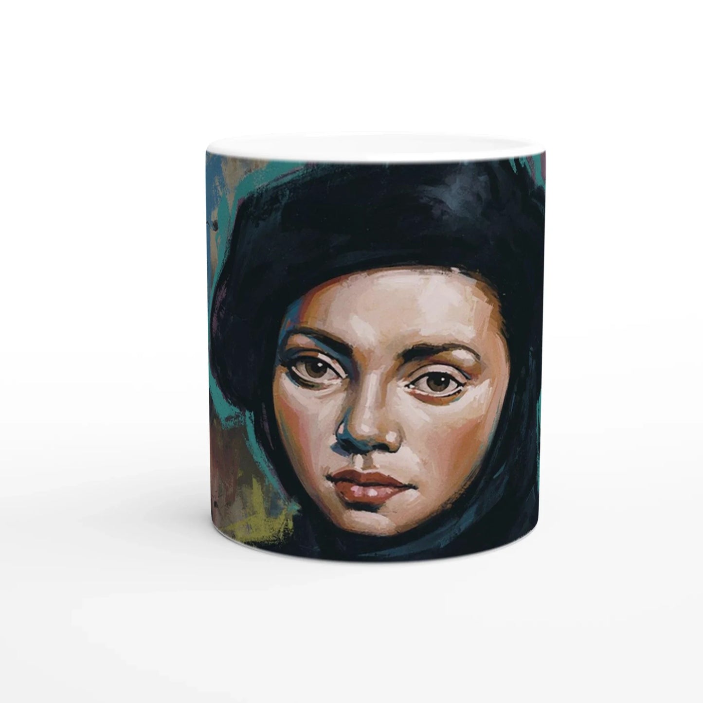 🖌️ Modern Graffiti Art Mug – Classic Masterpiece Reimagined ☕