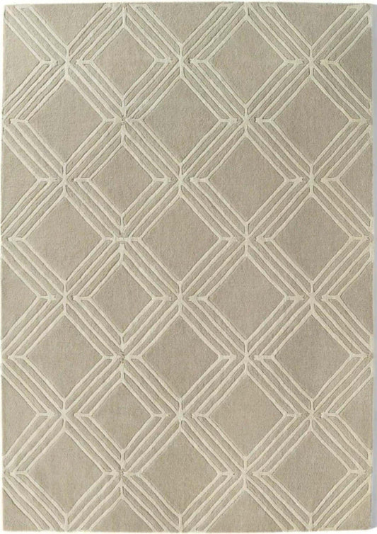 Vienna Mink Geometric Rug
