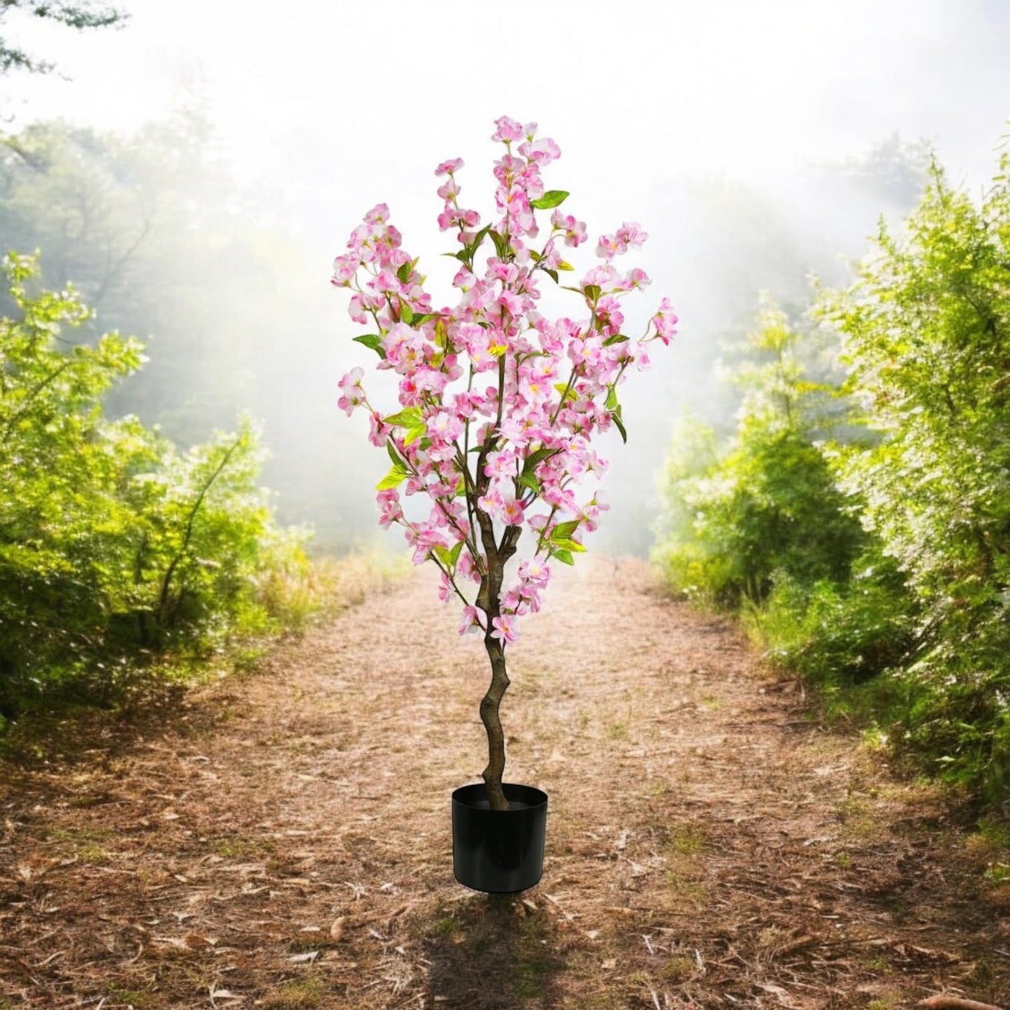 120CM ARTIFICIAL CHERRY TREE (PINK)