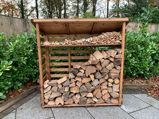 Charles Taylor Trading Large Log Store Large Brown