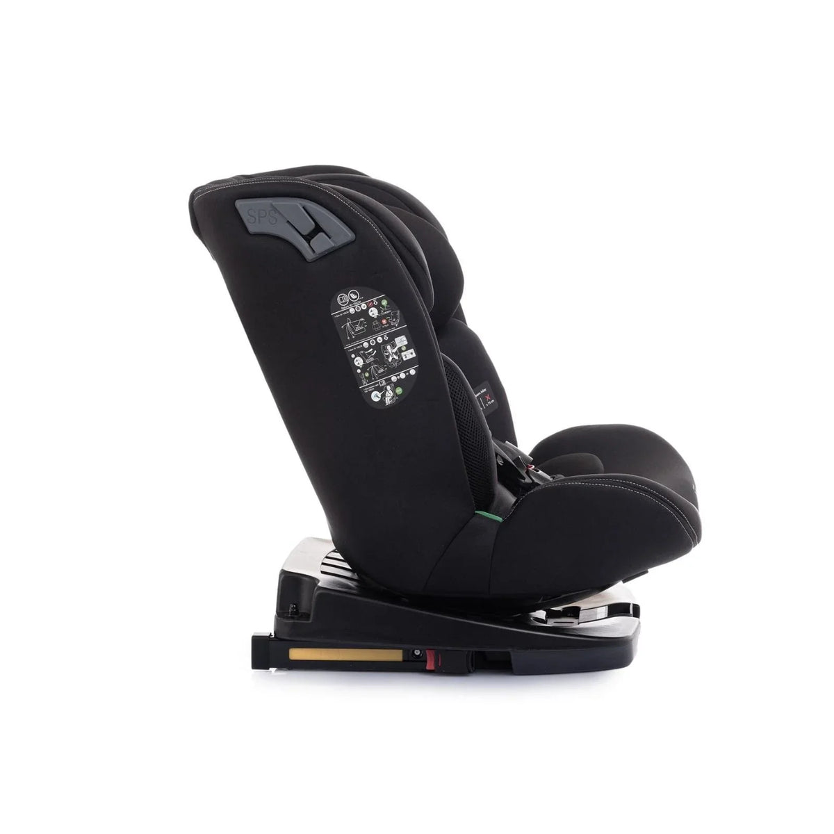 baby plus Pixi i-Size Group 0+/1/2/3 (Birth to 12 Years) Car Seat - Black