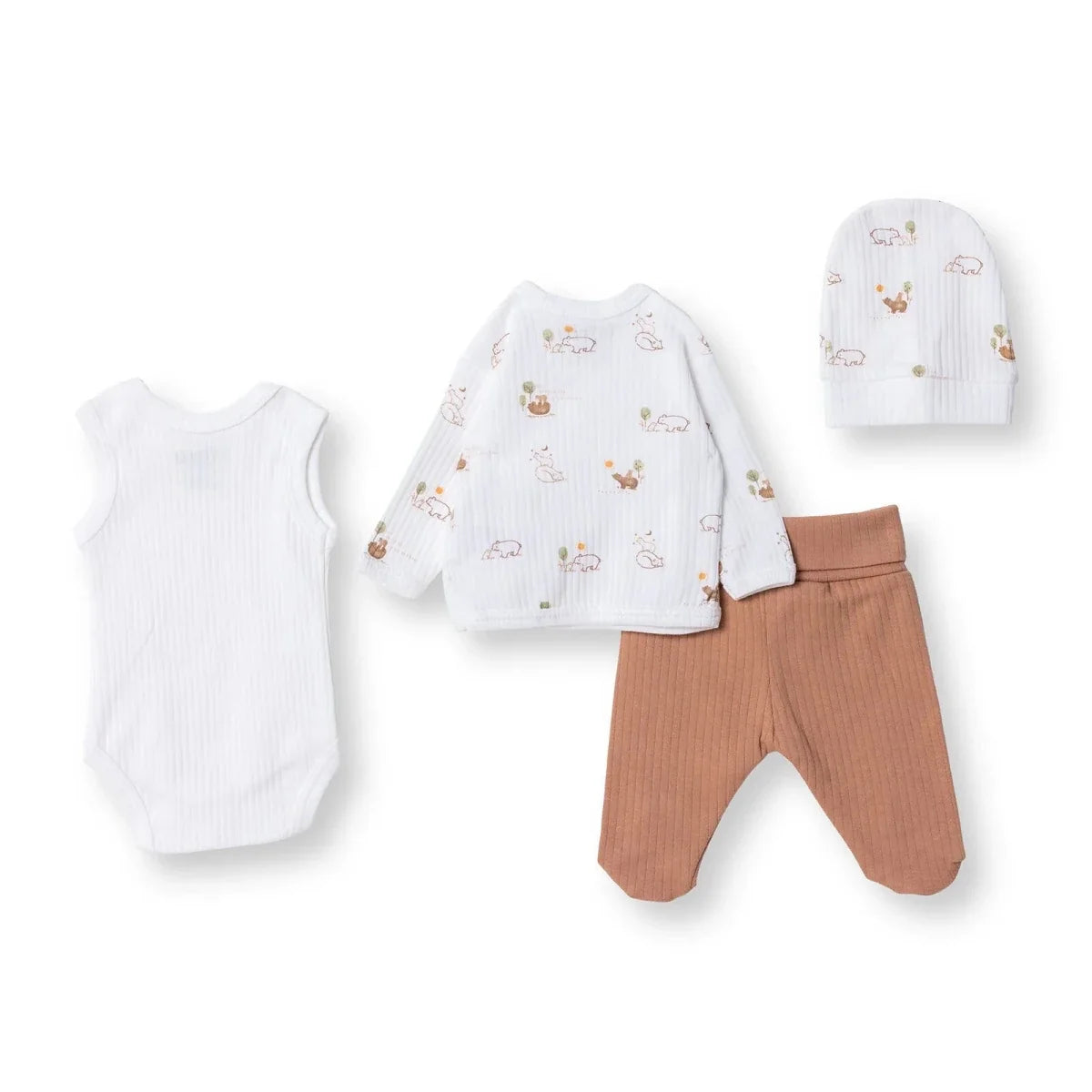 Tiffany Bear Motif Premature Baby Hospital Bag Set (Premature)