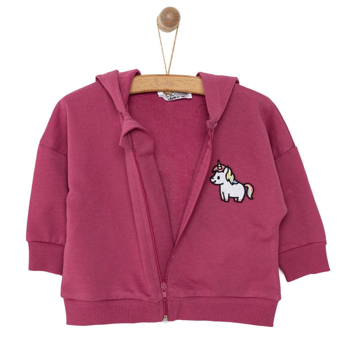 HelloBaby Loopback Baby Cardigan (3 Months to 12 Months)