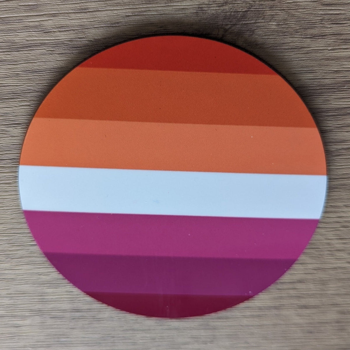 Pride Flag Coasters – Colourful LGBTQI+ Drinks Coasters