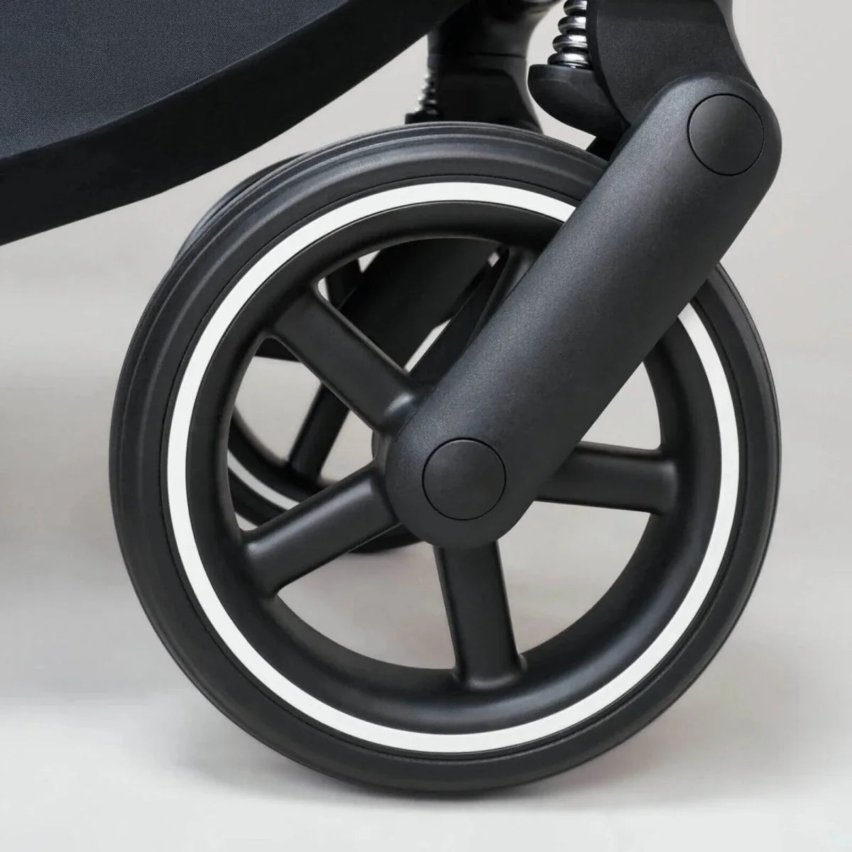 Cybex EOS Lux Silver 2-in-1 Pushchair - Moon Black