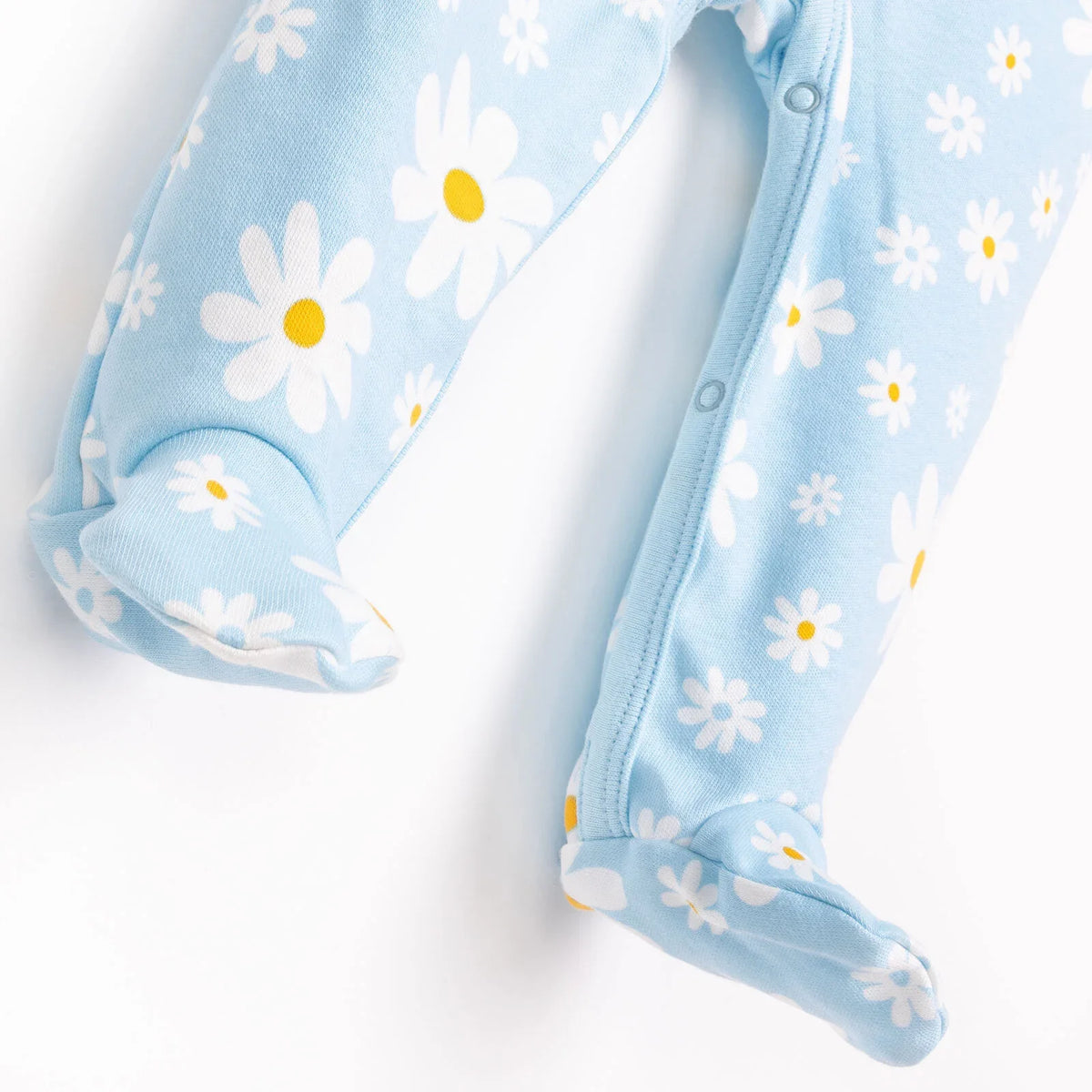 HelloBaby Floral Print Footed Baby Sleepsuit & Hat Set (Newborn to 9 Months)