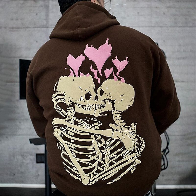Men's Casual Loose-fitting Hoodie Sweater