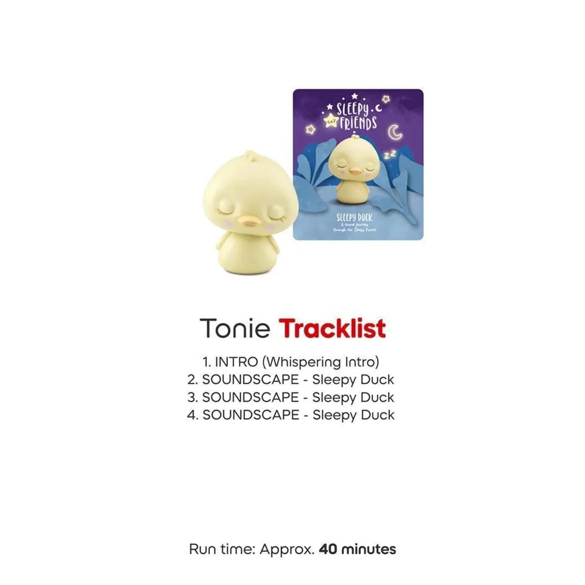Tonies Nature Soundscapes Audio Play - Sleepy Duck