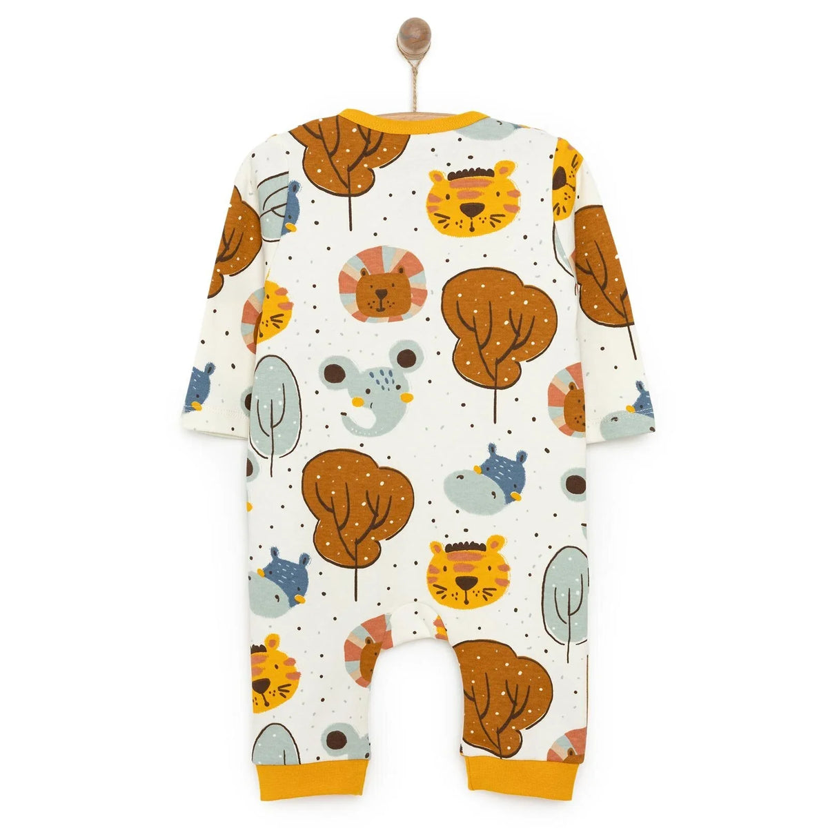HelloBaby Animal Print Zip-Up Footless Baby Sleepsuit (6 Months to 3 Years)