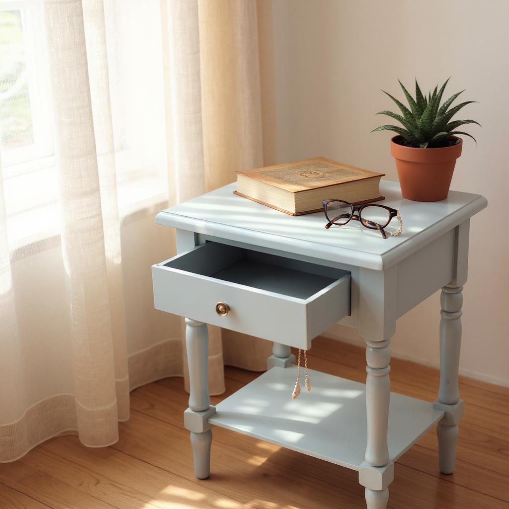 65CM1 DRAWER SIDE TABLE