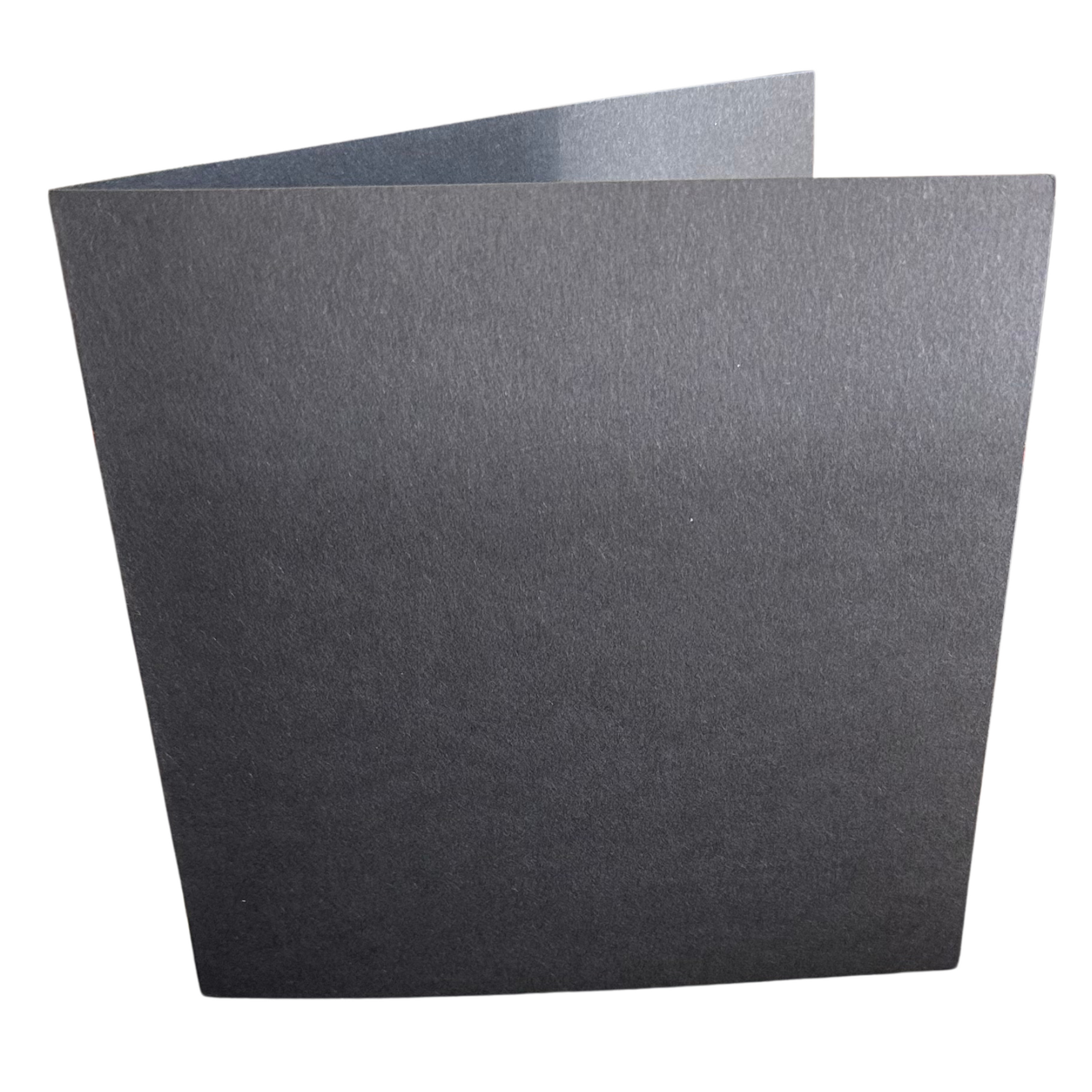50 Pack - 6x6 Black Card Blanks & Black Envelopes - 300gsm