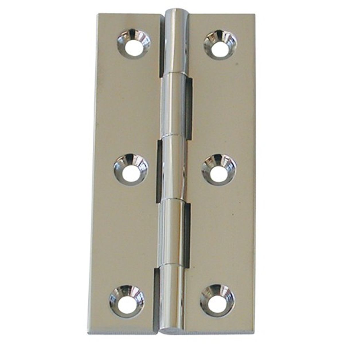 AG Chrome Plated Brass Butt Hinge (3" x 1-3/8") 7-32015