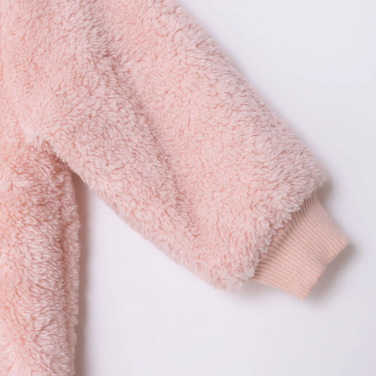 Midimod Crew Neck Fleece Footless Baby Pramsuit (3 Months to 12 Months)