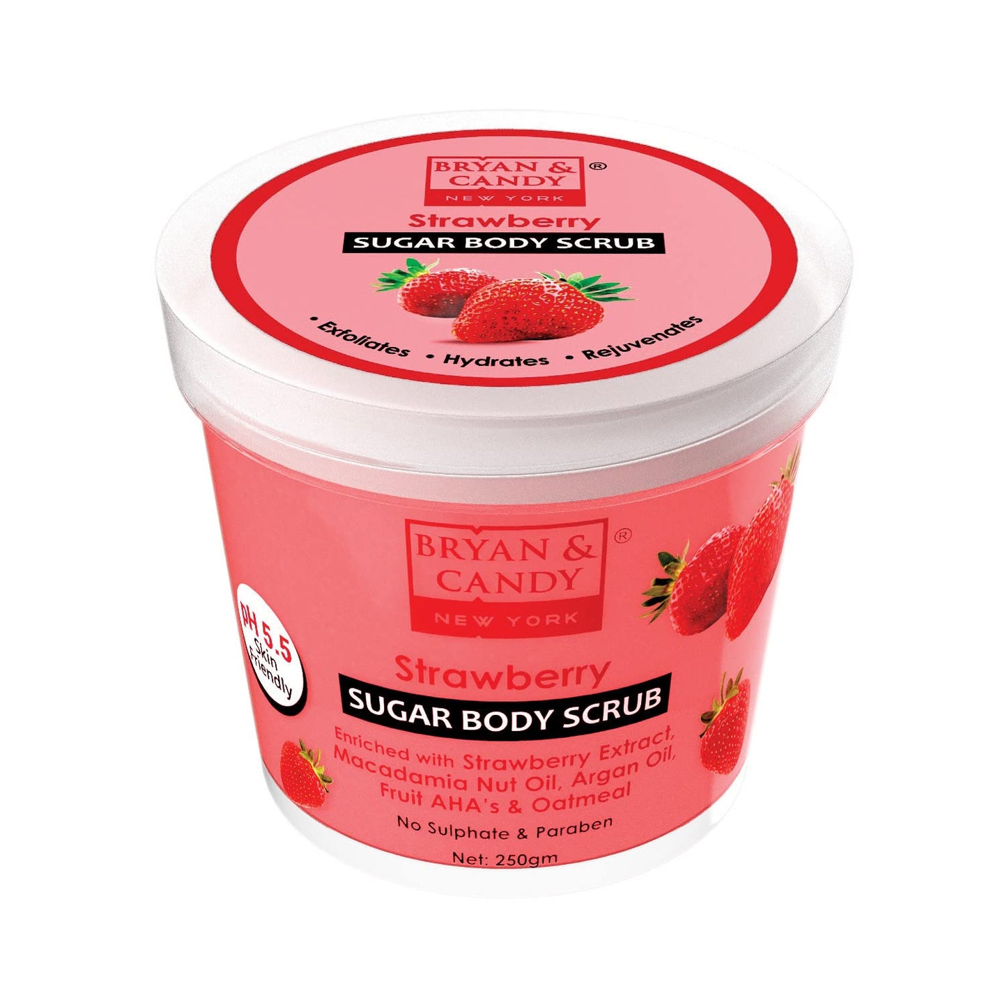 Cherry Blossom Body Scrub for Tan Removal & Exfoliation 250g
