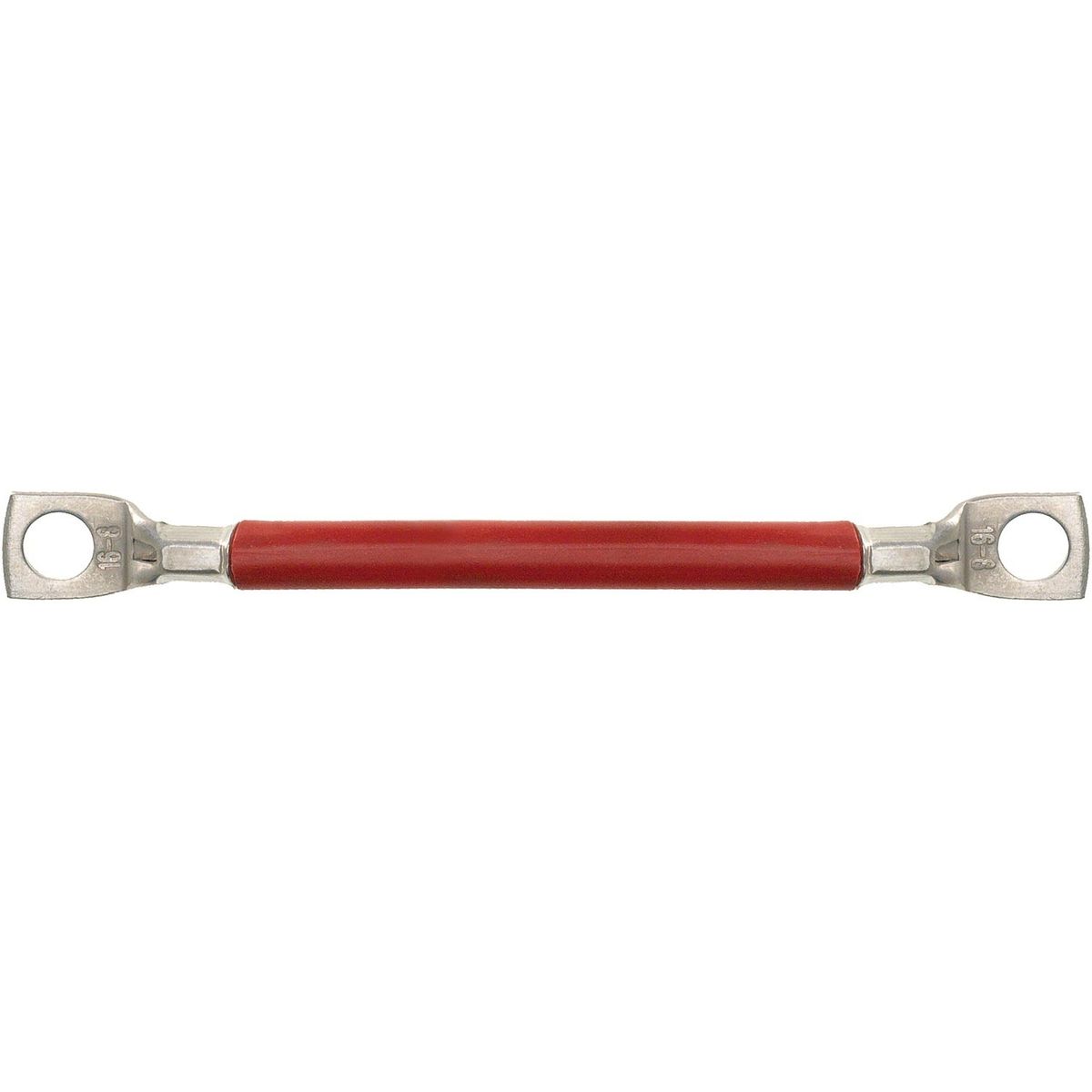 AMC Battery Connector Lead with 8mm Ring Terminals (450mm Long / Red)