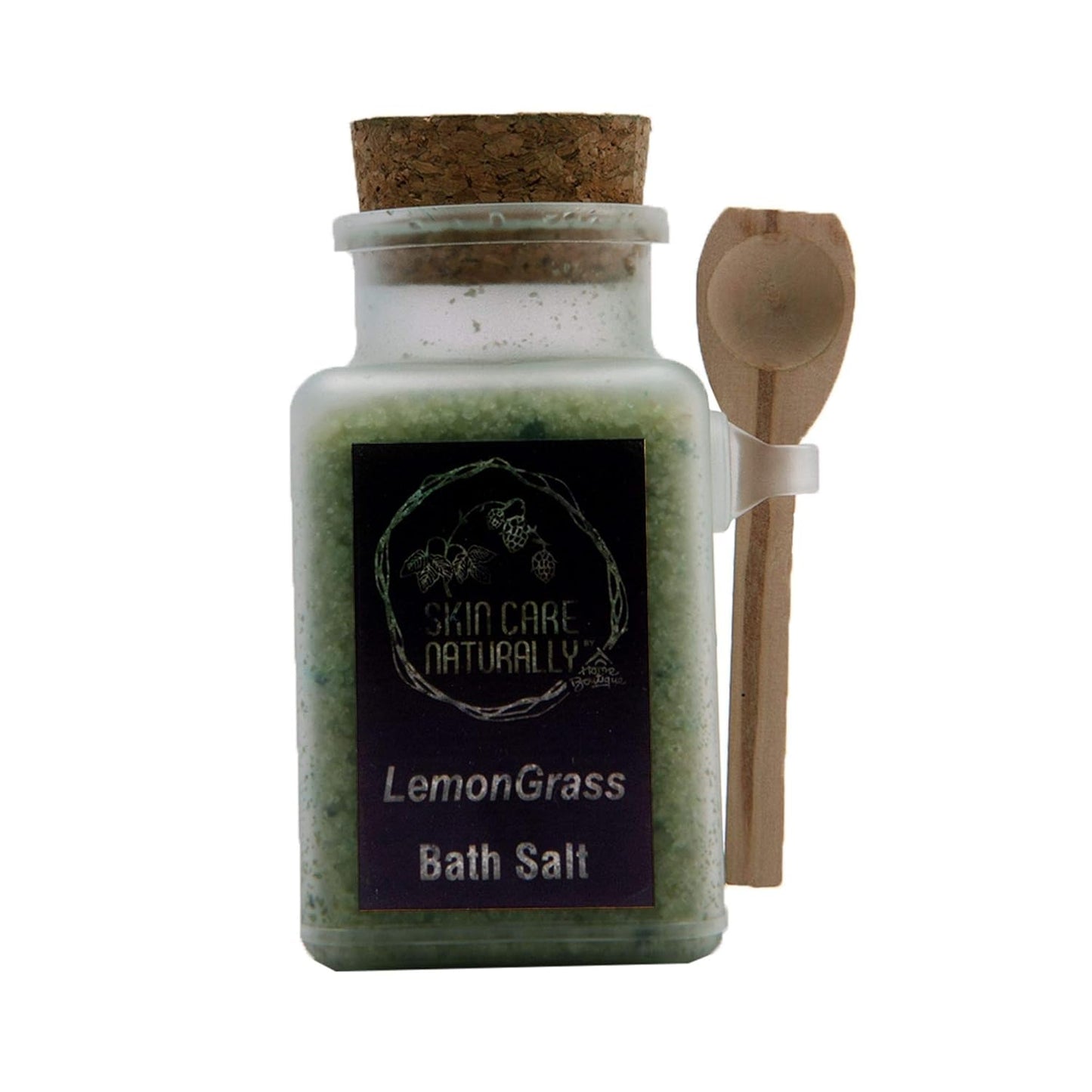 Natural Rose Bath Salts 200g for Muscle Pain Relief
