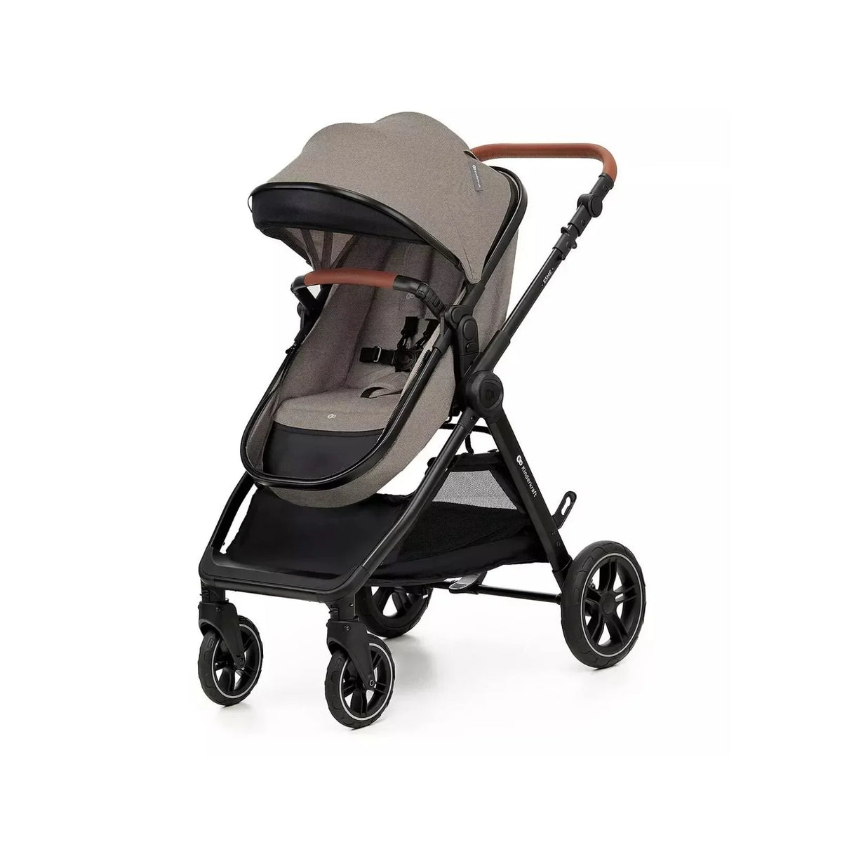 Kinderkraft Esme Pro 3-in-1 Travel System with Mink Pro Car Seat - Sand Beige