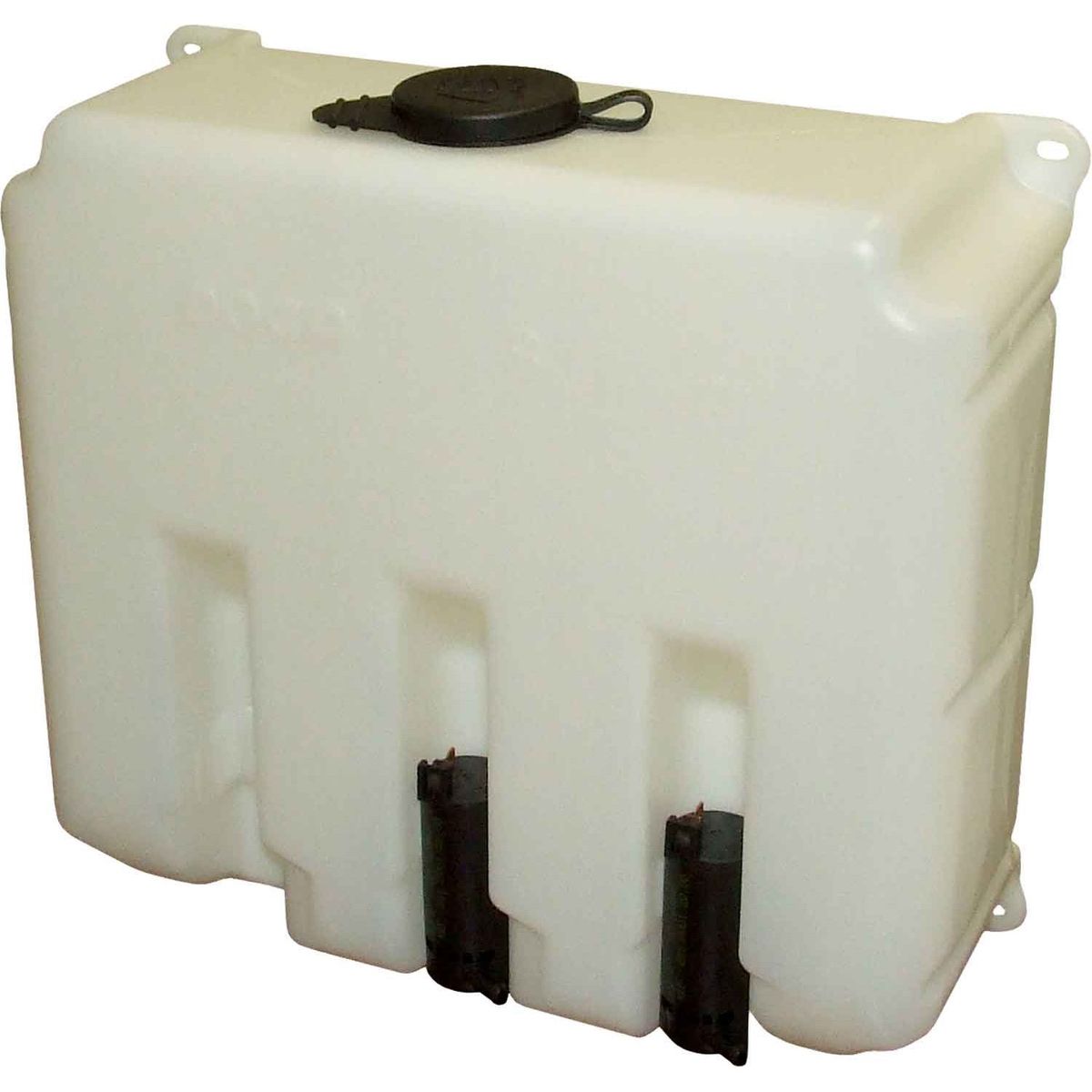 Windscreen Washer Tank with 2 x 24V Pumps (9.7 Litre Capacity) 717424