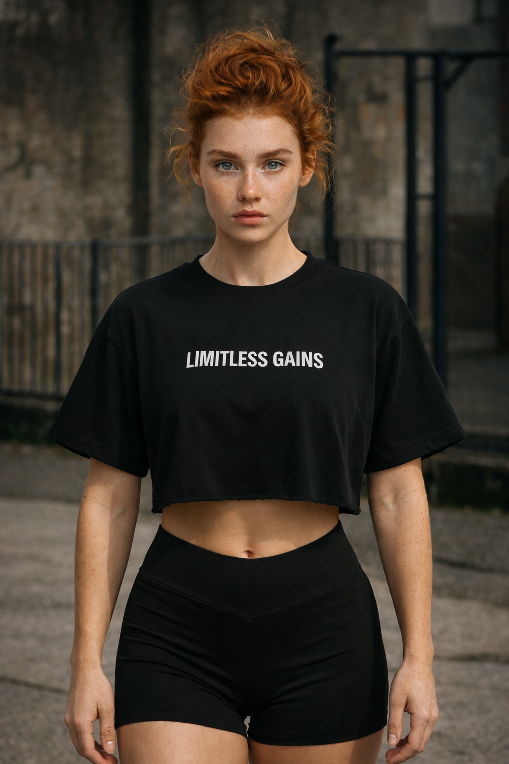 Women's Cropped Oversized Pump Cover