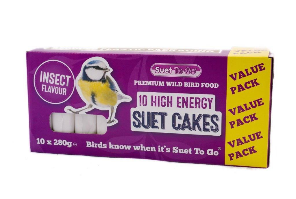 Suet to Go Insect Blocks Value Packed 280g - Case of 10